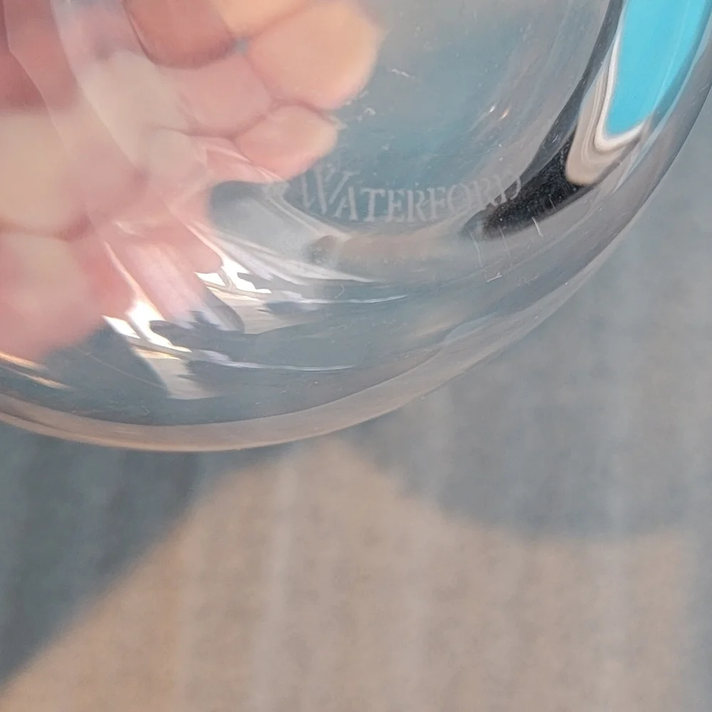 Marquis Waterford Crystal Robert Mondavi CHARDONNAY Carafe Sticker attached